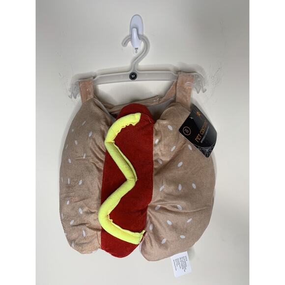 Target Other - Halloween Full Body Hotdog Dog Cat Pet Costume Size M Seasonal NEW
